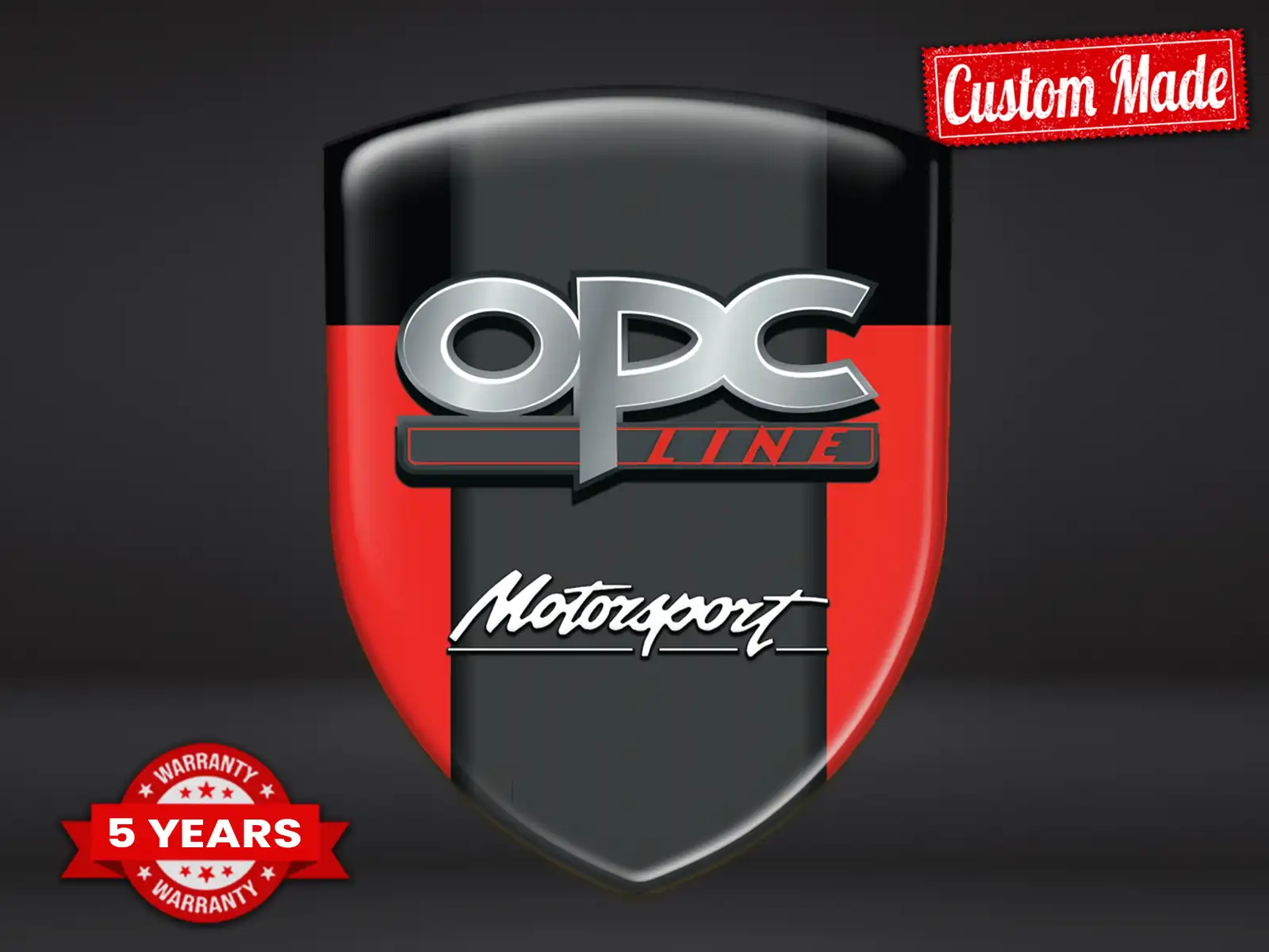 OPC Autoaufkleber Robust Luxus Anpassbar